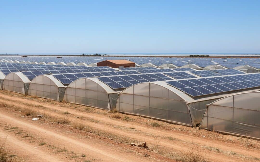En Almería buscan volverse sostenibles: sus invernaderos tendrán paneles solares